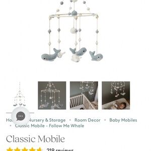 Pehr Whale Mobile